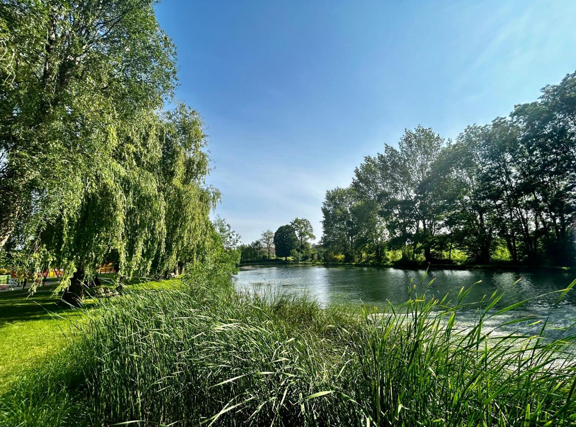 Les Cabanes Du Lac Vandré Екстериор снимка